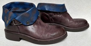 Leather Ankle Boots - Alberto Fasciani Per Tassinart Size 37.5