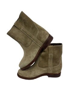 Suede Ankle Boots - Isabel Marant Susee Taupe Western Style