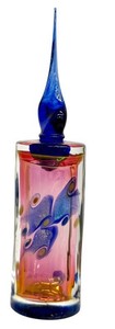 Handblown Art Glass Perfume  Dauber Bottle
