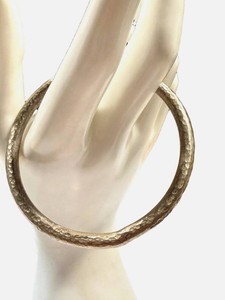 Hammered Textured Bangle Bracelet