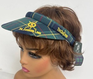 Golf Visor - St Andrews Links Tartan Collection the Old Course