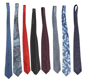 Designer Neckties - Armani, Brioni, Nautica & More (Lot of 8)