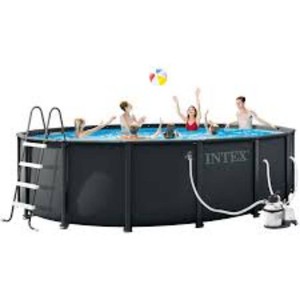 Intex� 16 Round Greywood Ultra XTR Pool 48 Wall