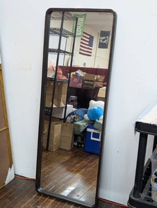 56x21 Floor Full Length Mirror Standing Full Body Rounded Corner Rectangle