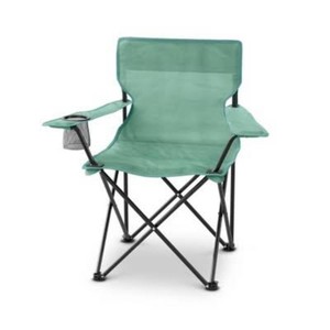 Outdoor Portable Camping Chair dealworthy - Sage Green Steel Frame