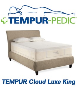 TEMPUR Cloud Luxe King Mattress - MSRP $4,499.00 - No Reserve