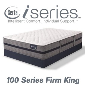 Serta iSeries Hybrid 100 Series Firm King Mattress - MRSP $1,899.00 - No Reserve