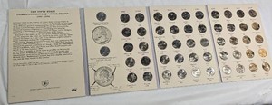 Complete 19992008 Fifty State Quarter Collection  52 Coins in Littleton Archival Folder