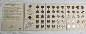 Complete 19992008 Fifty State Quarter Collection  52 Coins in Littleton Folder
