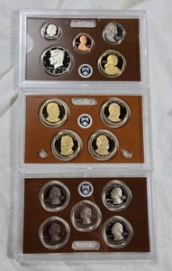 2012 U.S. Mint Proof Set  14 Coins, Presidential Dollars & America the Beautiful Quarters