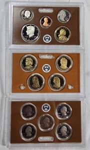 2011 U.S. Mint Proof Set  14 Coins, Presidential Dollars & National Park Quarters, Box & COA