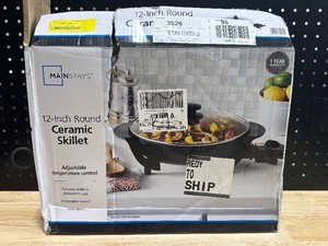 Mainstays 12 Round Ceramic Skillet
