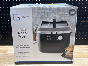 Mainstays 4 Liter Deep Fryer