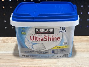 Kirkland Ultra Shine Dishwasher Pacs