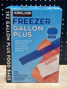Kirkland Gallon Plus Freezer Bags