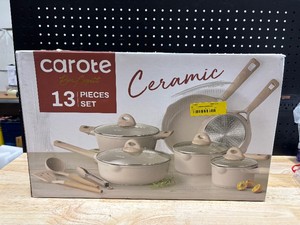 Carote 13 Piece Ceramic Pot and Pan Set