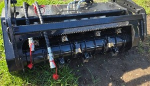 SDLANCH Mini Skid Steer Pioneer Drum Mulcher