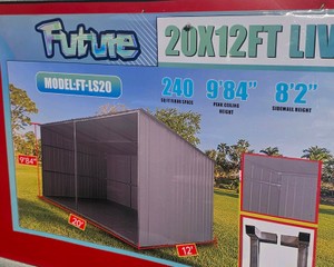 2026 - Unused - SKLP - 20x12FT Livestock Shed - SK-S2012