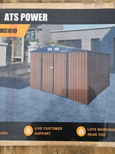 2026 - Unused - atspower - METAL SHED - ATS-MS1010