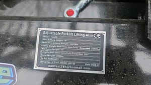 2026 - Unused - FUTURE - Adjustable Forklift Lifting Arm - FT-FLA79