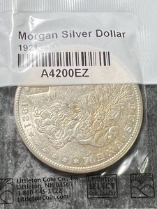 1921-S US MORGAN SILVER DOLLAR