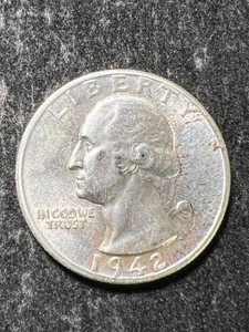 1942-S US WASHINGTON QUARTER