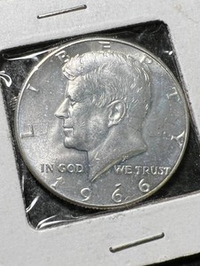 1966 US KENNEDY HALF DOLLAR