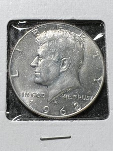 1968-D US KENNEDY HALF DOLLAR