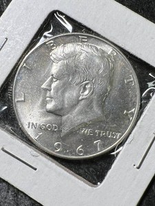 1967 US KENNEDY HALF DOLLAR