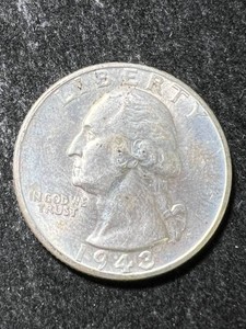 1943-D US WASHINGTON QUARTER