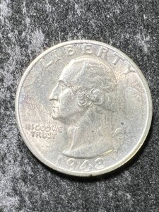 1943-S US WASHINGTON QUARTER