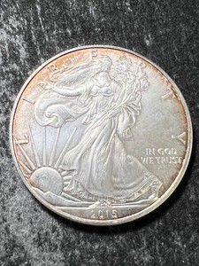 2015 AMERICAN SILVER EAGLE 1 TROY OZ .999 FINE SILVER