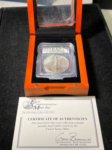 2024 AMERICAN SILVER EAGLE ICG MS70