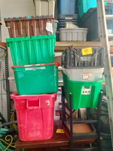 Several Storage Containers