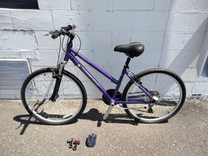 New Purple Windsor branded bicycle.