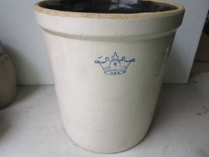 Crown Stoneware #5 Crock