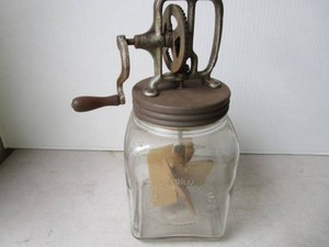 Dazey 4 Quart Glass Butter Churn