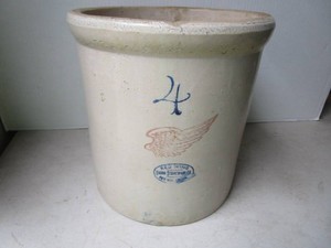 Red Wing Stoneware #4 Crock