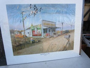 By The Country Store by Les Kouba