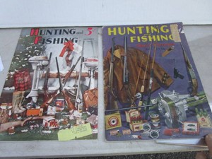 Hunting & Fishing Magazines, 1936 & 1941
