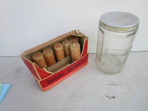 Antique Coffee Jar, German Extracts