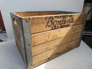 Bordens Wooden Crate