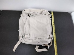 BAGSMART Cream Travel Backpack Carry-On Laptop Daypack - New with Tags