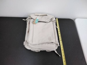 BAGSMART Cream Greige Travel Backpack Carry-On Laptop Daypack - New with Tags