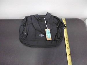 BAGSMART Black Puffer Travel Toiletry Bag Dopp Kit with Clear Compartments - New with Tags
