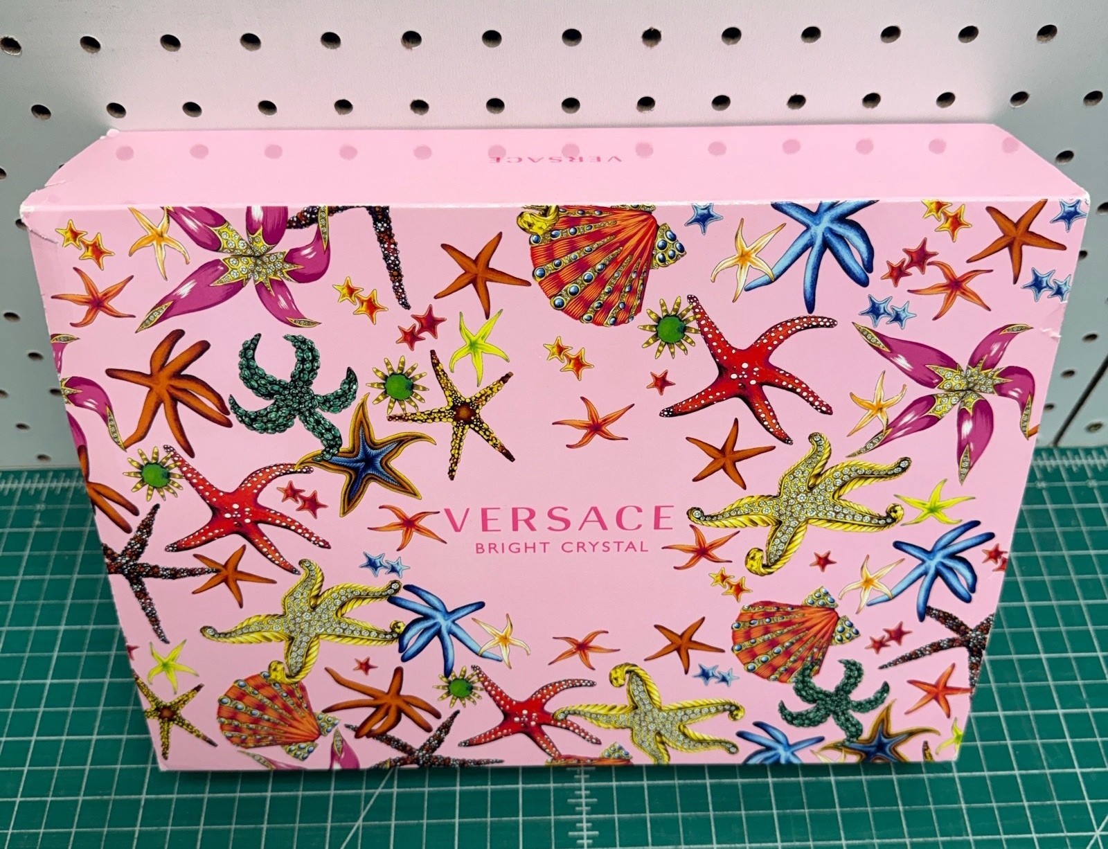 Pink Versace Perfume and Lotion Box Bright Crystal Box MSRP $108.00