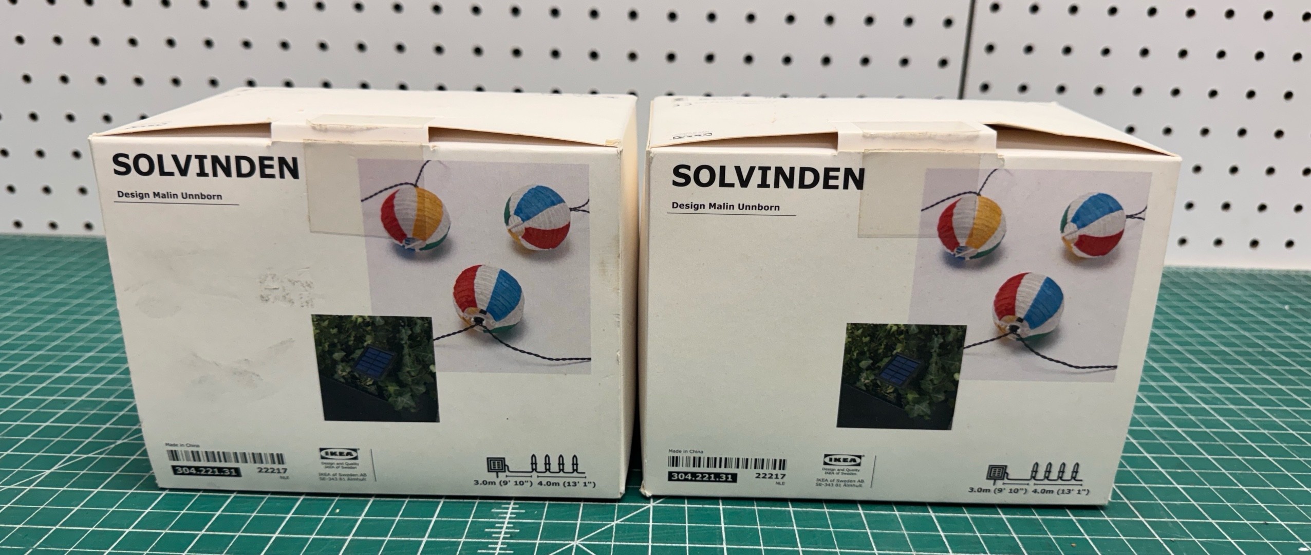 Ikea Beachball Party Lights Solvinden 304.221.31 22217 NEW in Box Never Used