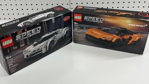 New Lego Set Speed Champions Bugatti and McLaren 77257 & 77240