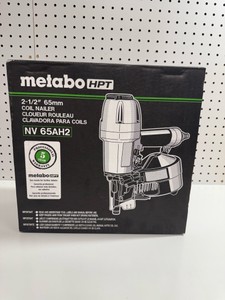 Metabo HPT Coil Nailer 2.5 NV65AH2 New