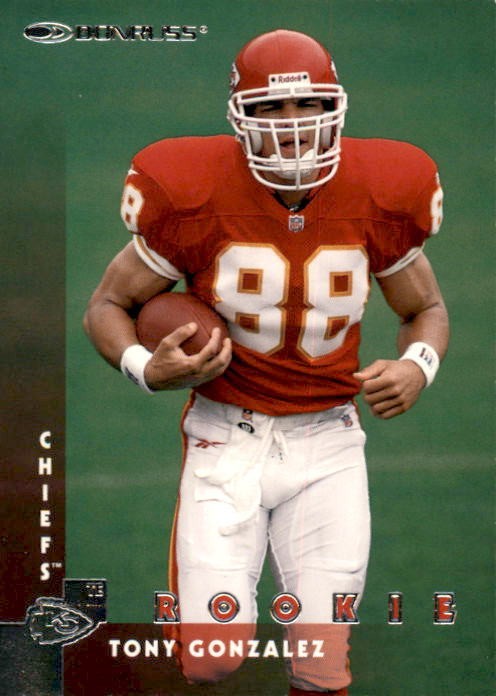 1997 Donruss - Rookie Tony Gonzalez #211 (RC) Rookie Card